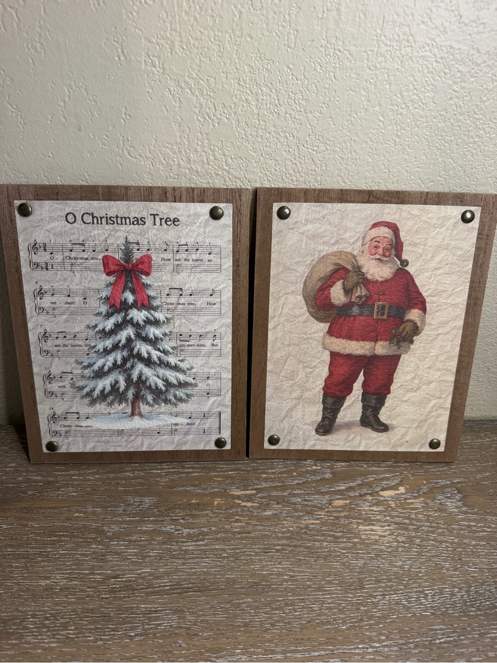 NEW Target Bullseye Playground Christmas Wall Decor set of 2